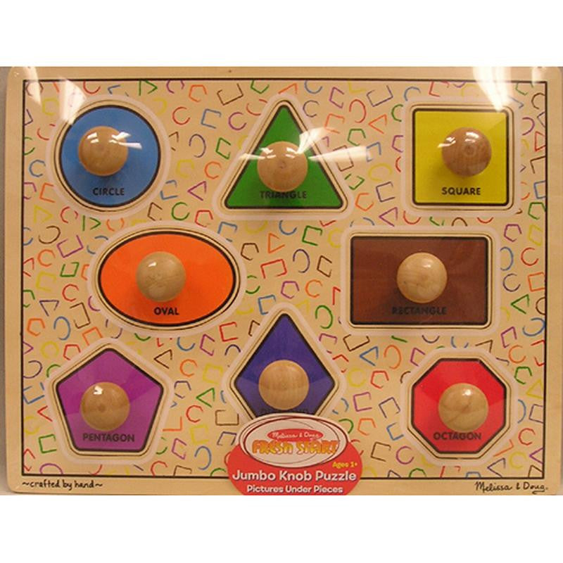 FIRST SHAPES JUMBO KNOB PUZZLE