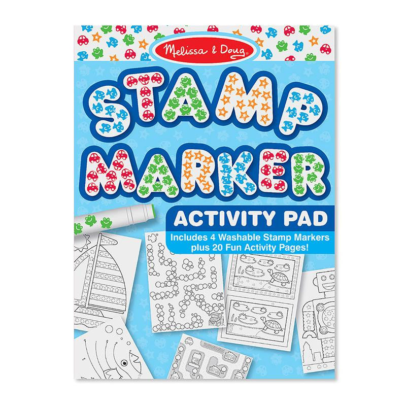 STAMP MARKER ACTIVITY PAD BLUE