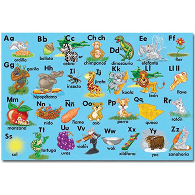 BILINGUAL ALPHABET FLOOR PUZZLE