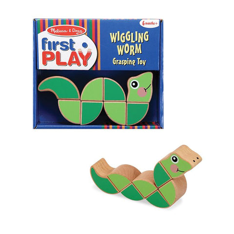 WIGGLING WORM GRASPING TOY