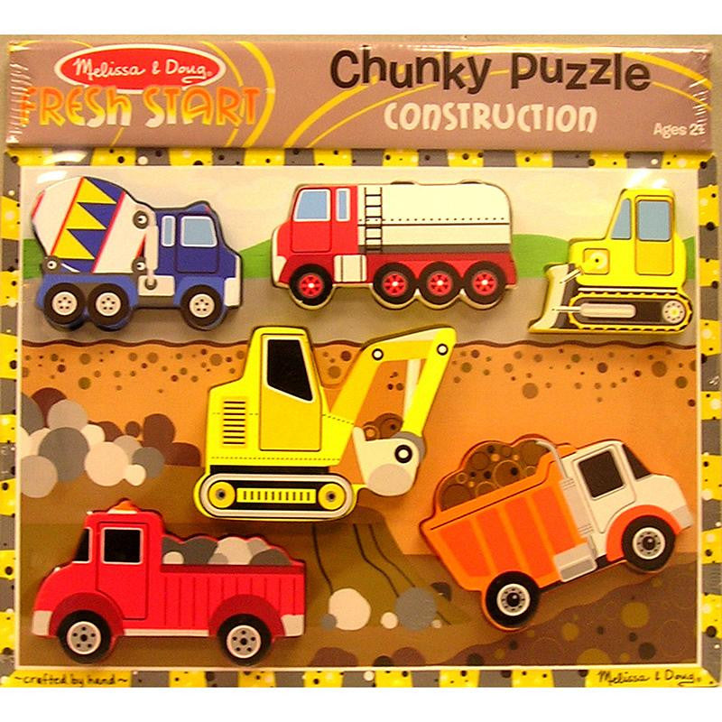 CONSTRUCTION CHUNKY PUZZLE