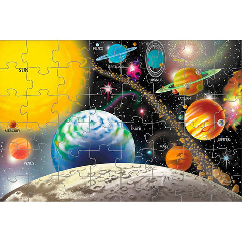 SOLAR SYSTEM FLOOR PUZZLE