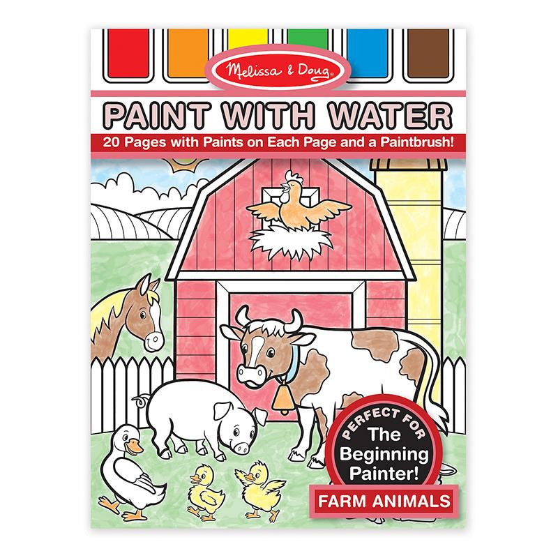 PAINT WITH WATER FARM ANIMALS