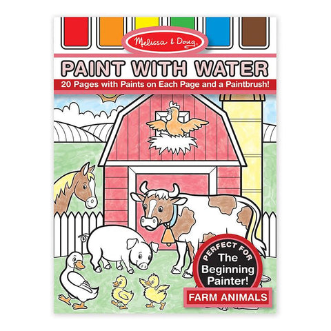 PAINT WITH WATER FARM ANIMALS