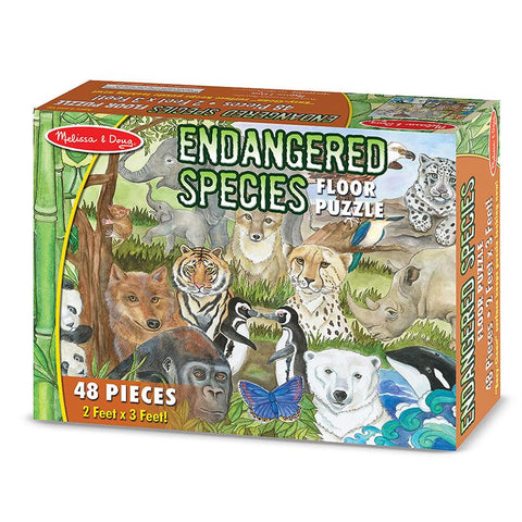 ENDANGERED SPECIES FLOOR PUZZLE