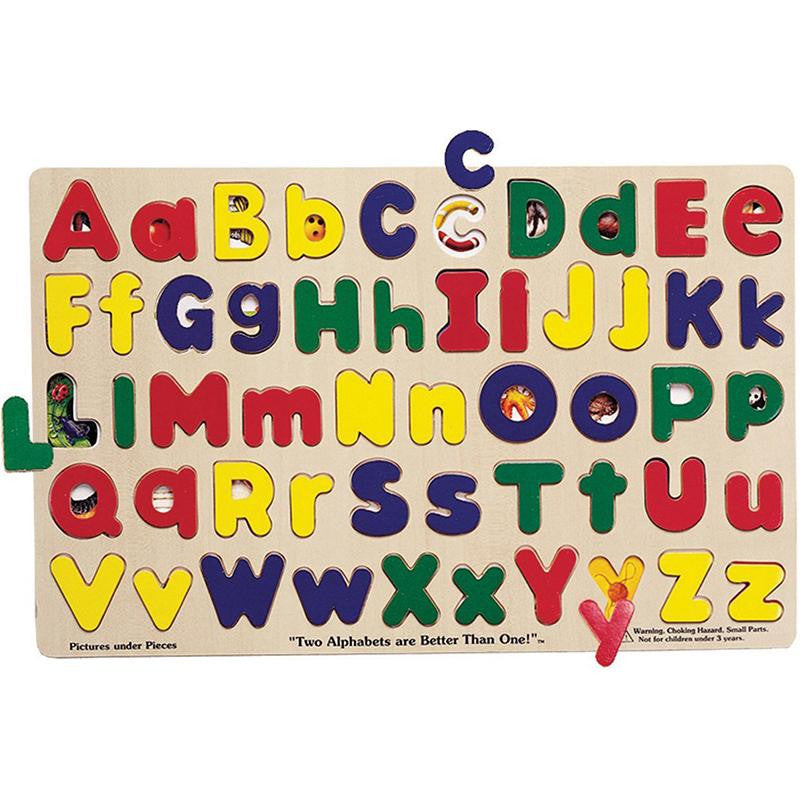 PUZZLE UPPER & LOWERCASE ALPHABET