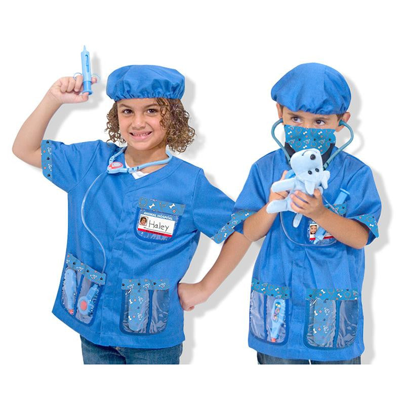 VETERINARIAN ROLE PLAY COSTUME SET