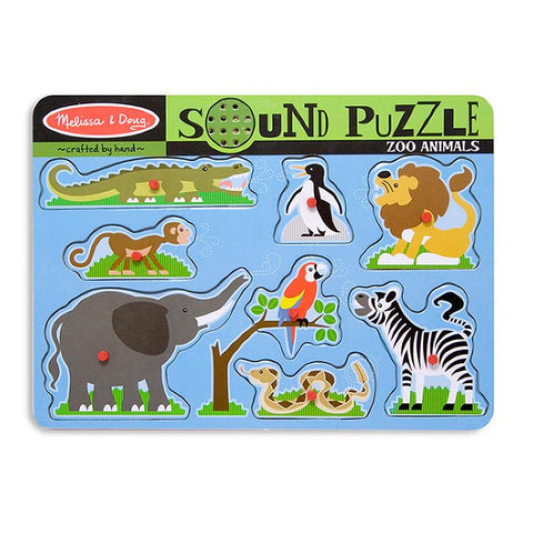 ZOO ANIMALS SOUND PUZZLE