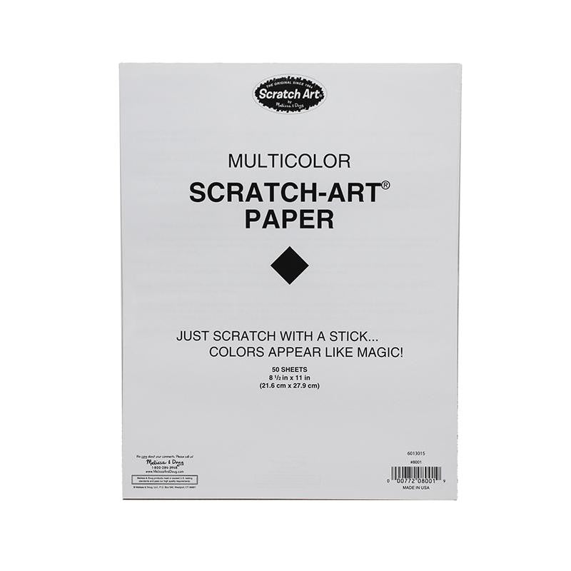 S ART PAPER MULTI 50 SHEETS