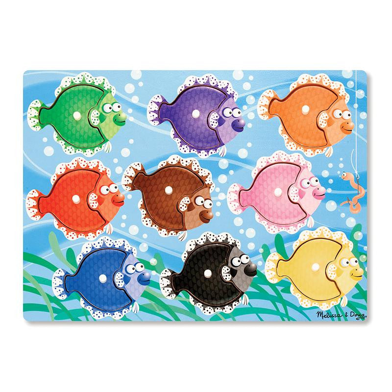 COLORFUL FISH PEG PUZZLE