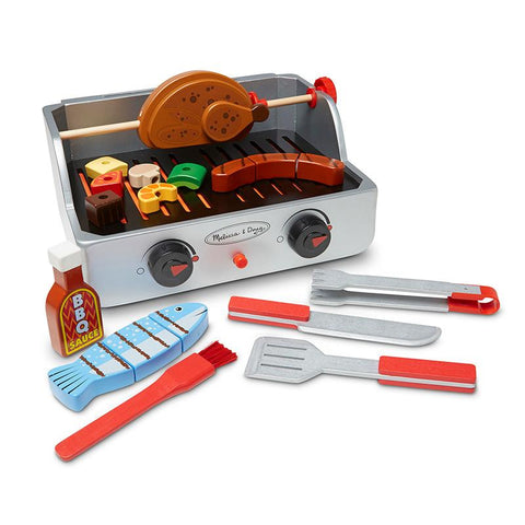 ROTISSERIE & GRILL BBQ SET