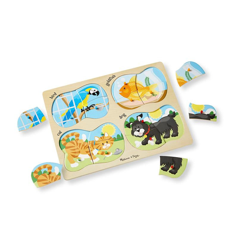 4 IN 1 PETS PEG PUZZLE