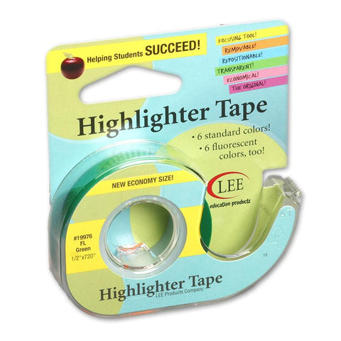 REMOVABLE HIGHLIGHTER TAPE