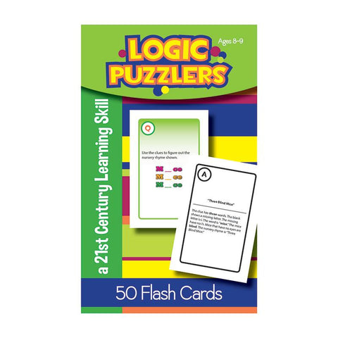 LOGIC PUZZLERS FLASH CARDS GR 3