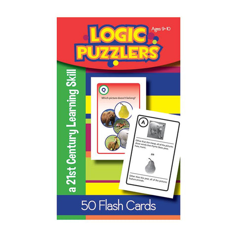 LOGIC PUZZLERS FLASH CARDS GR 4