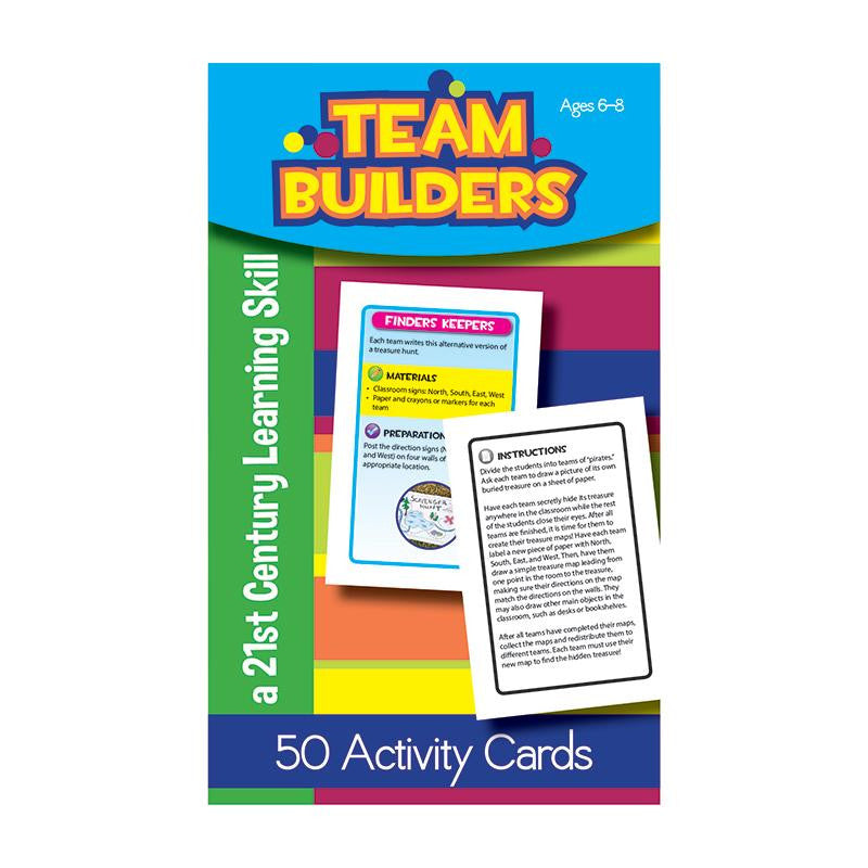 TEAM BUILDERS FLASH CARDS GR 1-2