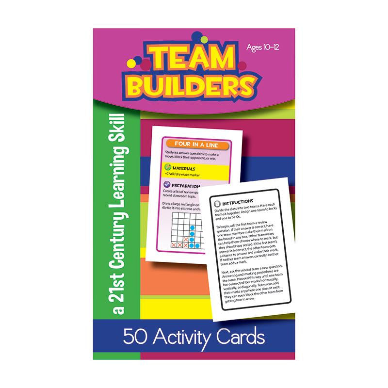 TEAM BUILDERS FLASH CARDS GR 5-6