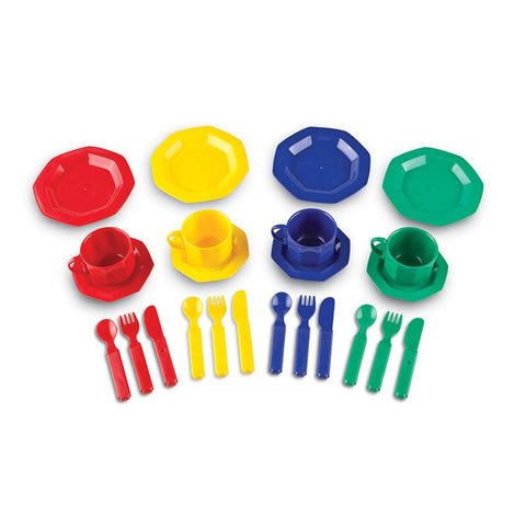 PRETEND & PLAY DISH SET 24 PIECES