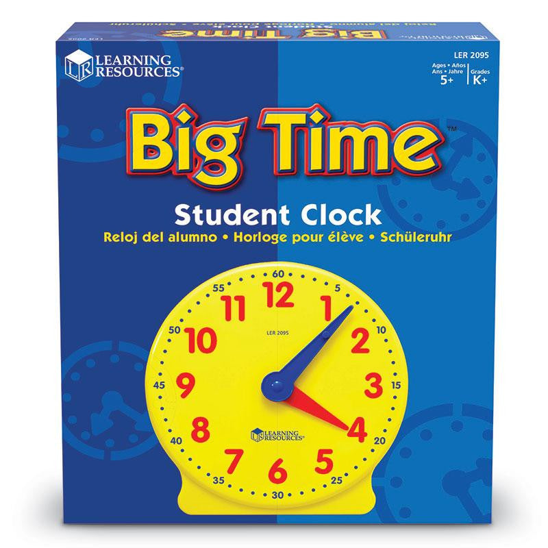 BIG TIME CLOCK STUDENT 12 HR 5