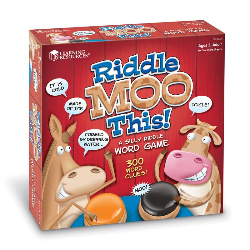 RIDDLE MOO THIS A RIDDLE WORD GAME