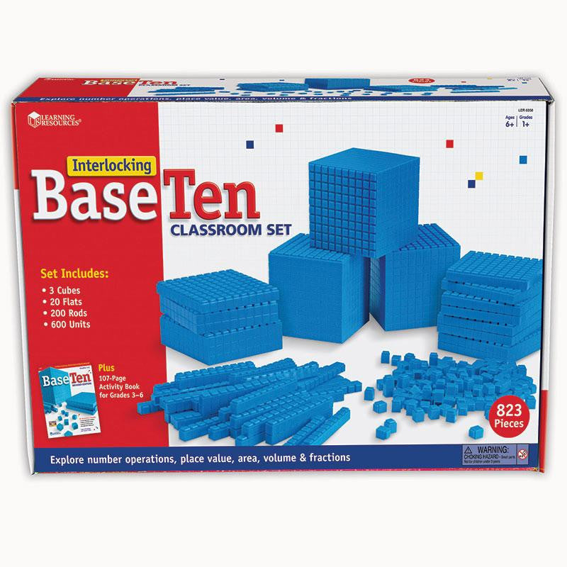 INTERLOCKING BASE TEN CLASS SET