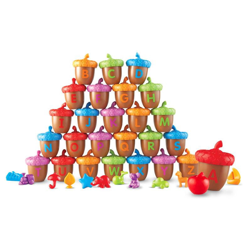 ALPHABET ACORNS ACTIVITY SET