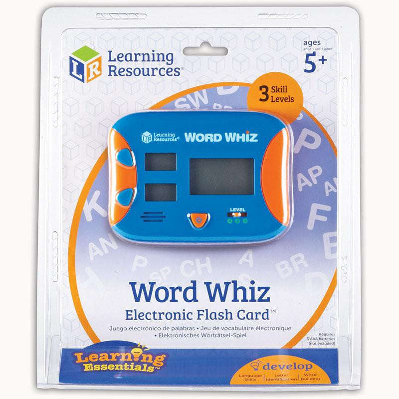 WORD WHIZ ELECTRONIC FLASH CARD