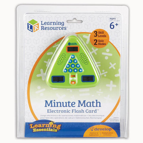 MINUTE MATH ELECTRONIC FLASH CARD