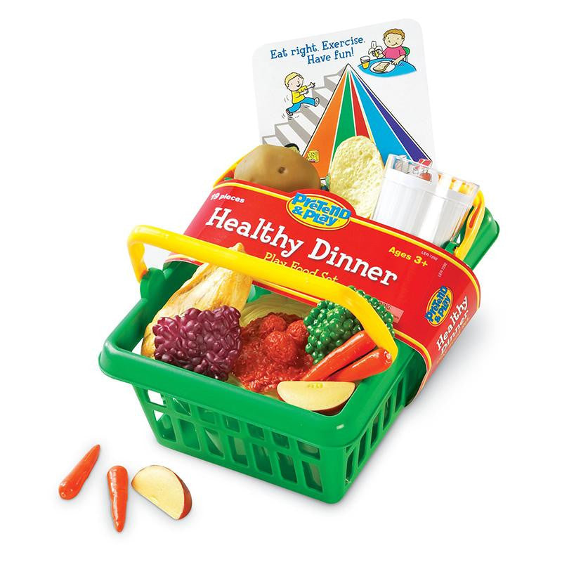 PRETEND & PLAY HEALTHY DINNER SET