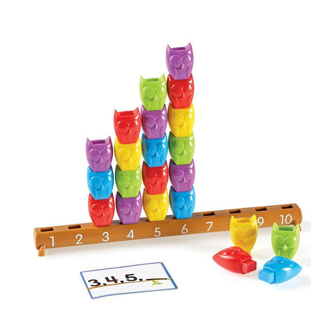 1-10 COUNTING OWLS ACTIVITY SET