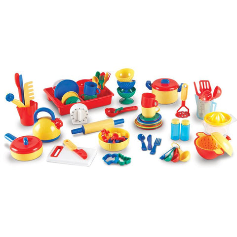 PRETEND & PLAY KITCHEN SET 70 PCS