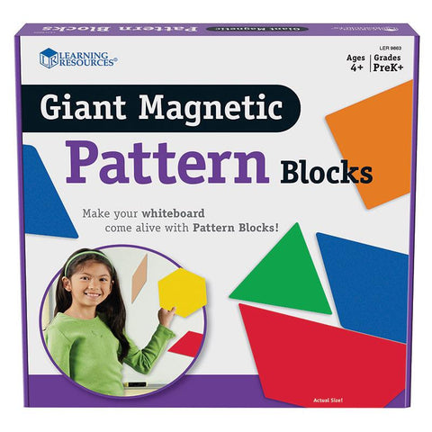 GIANT MAGNETIC PATTERN BLOCKS SET