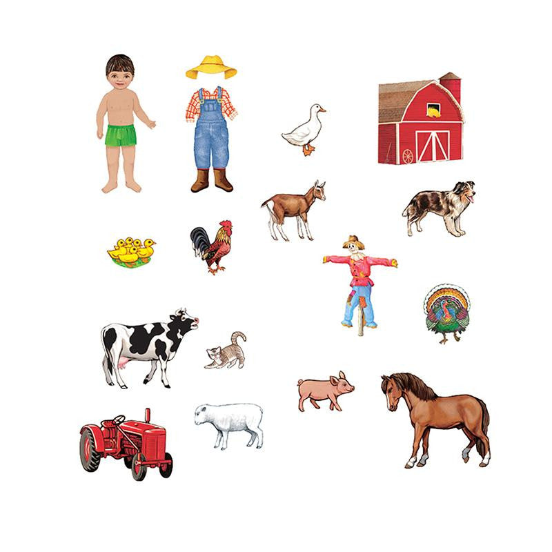 MY FARM FRIENDS FLANNELBOARD SET