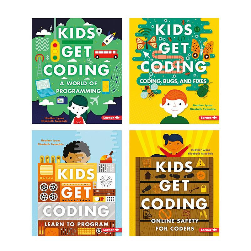 KIDS GET CODING SET OF 4 BOOKS