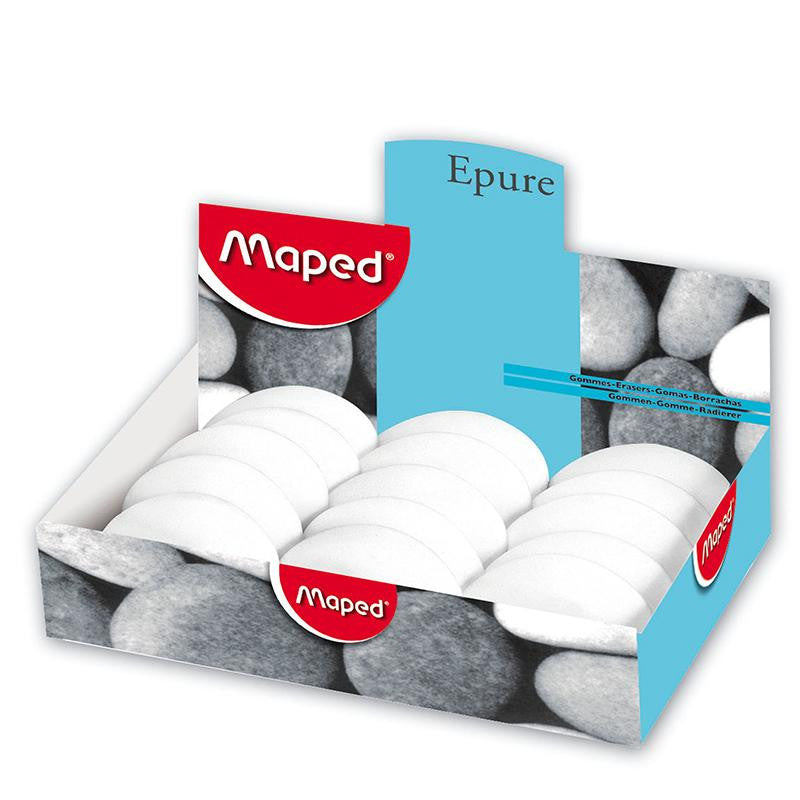 EPURE ERASER CLASSPACK OVAL 15PK