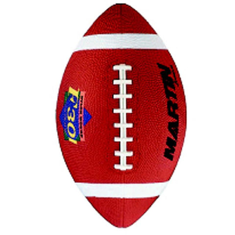 FOOTBALL JUNIOR BROWN RUBBER NYLON