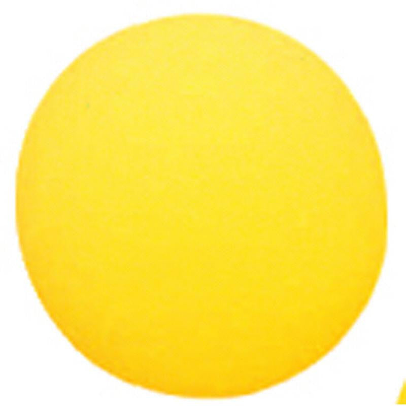 FOAM BALL 8-1-2 UNCOATED YELLOW