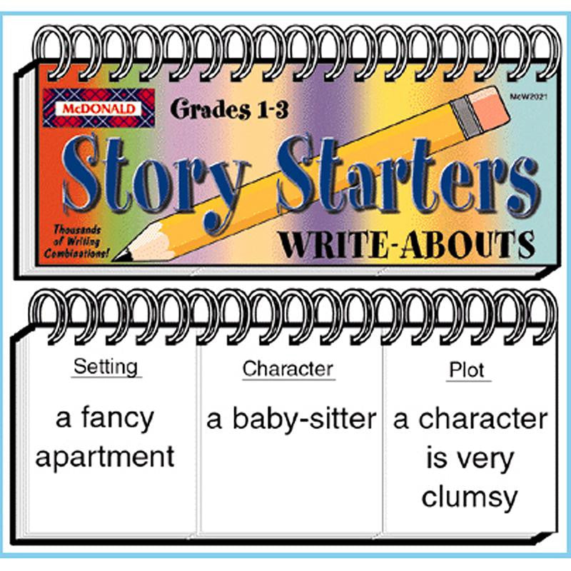 WRITE-ABOUTS STORY STARTERS GR 1-3