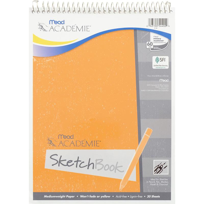 MEAD ACADEMIE SKETCH BOOK