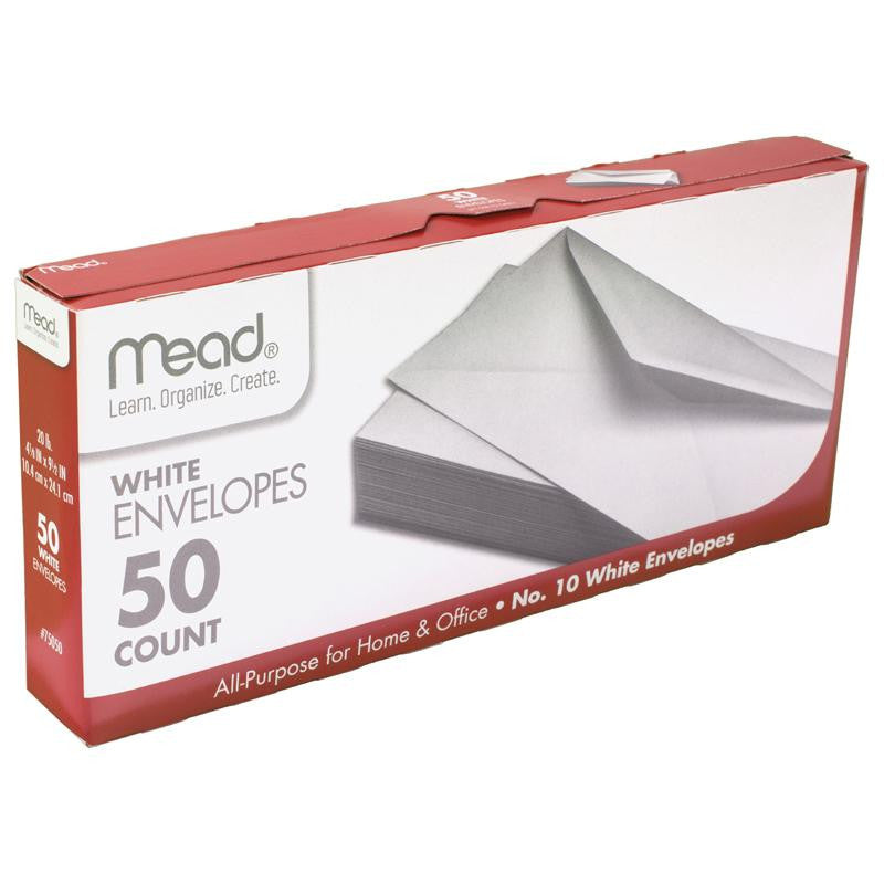 ENVELOPES PLAIN 10LB 50 CT