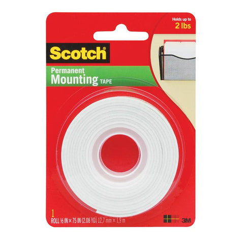 TAPE MOUNTING 1-2 X 75