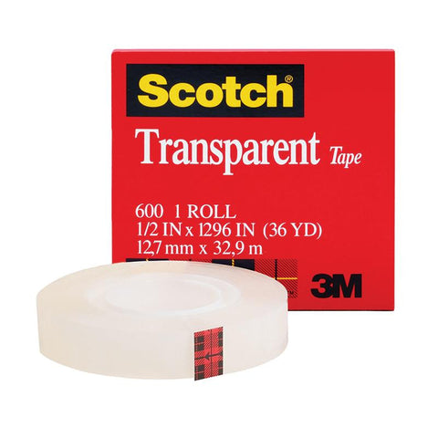 TAPE TRANSPARENT FILM 1-2 X 1296