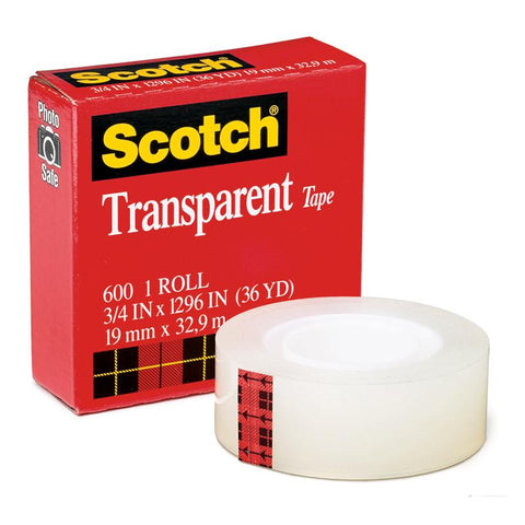 TAPE TRANSPARENT FILM 3-4 X 1296