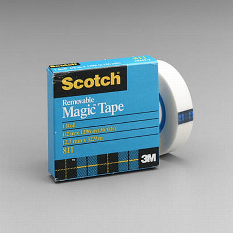 TAPE REMOVABLE MAGIC 3-4 X 36 YDS