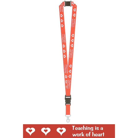 TEACHER LANYARDS TEACHING IS A WORK