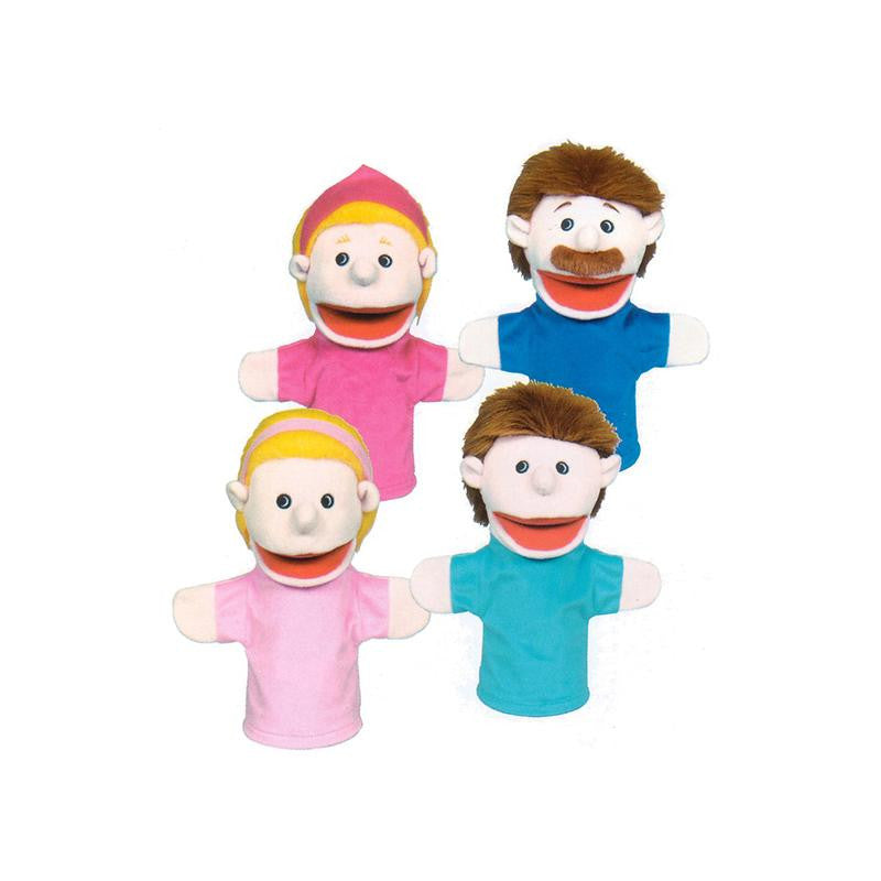 FAMILY BIGMOUTH PUPPETS CAUCASIAN