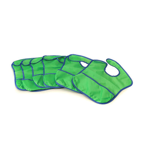 CRUMB CATCHER BIBS PACK OF 6