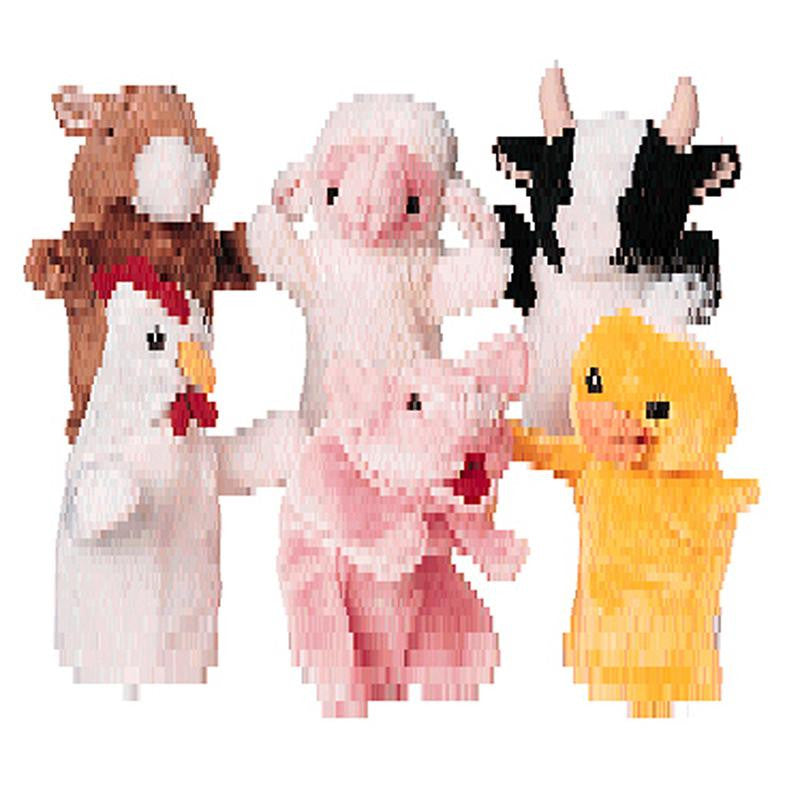 FARM FAVORITES PUPPETS SET OF 6