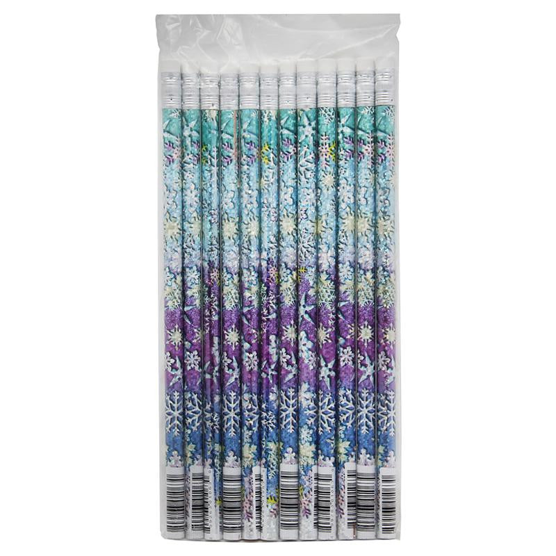 SNOWFLAKE GLITTERS 12PK