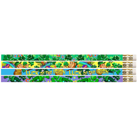 SHAMROCK ASSORTMENT 12PK PENCILS